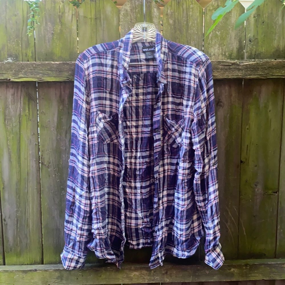 Wet Seal button down shirt sz. XL